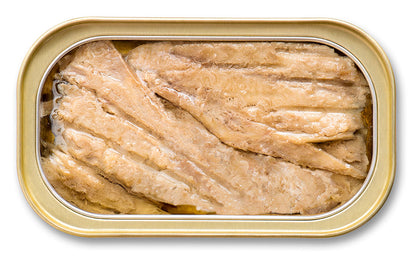 John West Skinless & Boneless Mackerel Fillets In Sunflower Oil 115g จอห์นเวสท์ปลาแมคเคอเรลในน้ำมันดอกทานตะวัน 115กรัม