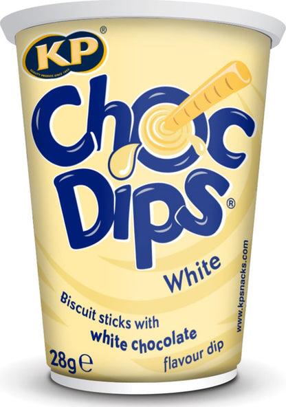 KP Choc Dips White Chocolate 28g