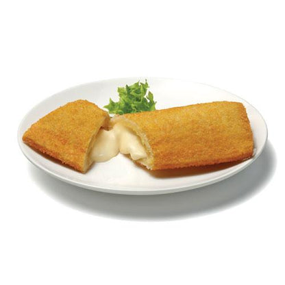 Iceland 4 Crispy Pancakes Four Cheese 250g ไอซ์แลนด์ 4 แพนเค้ก เคลือบเกล็ดขนมปังด้วยมอสซาเรลล่า เอดัม เชดดาร์สี และชีสเอ็มเมนทัล 250 กรัม