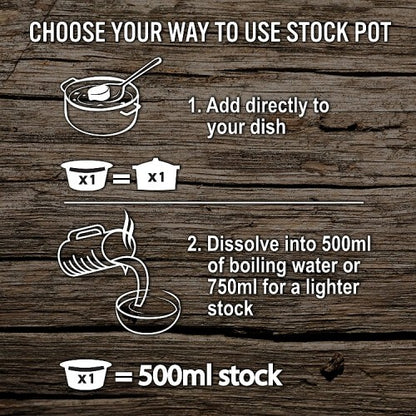 Knorr Chicken Stock Pot 4 Pots 112g