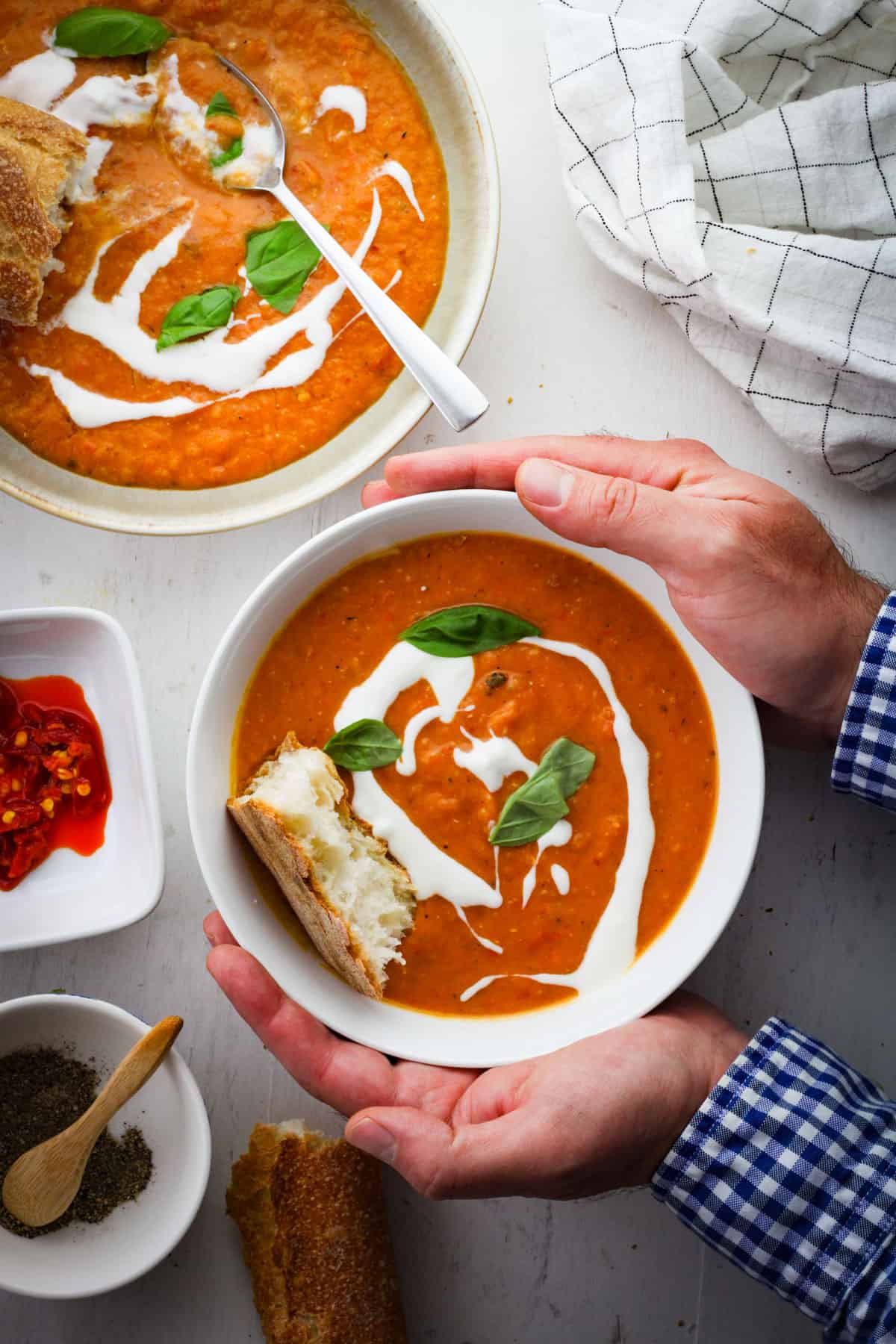 Ainsley Harriott Tangy Tomato & Red Pepper Cup Soup 80g