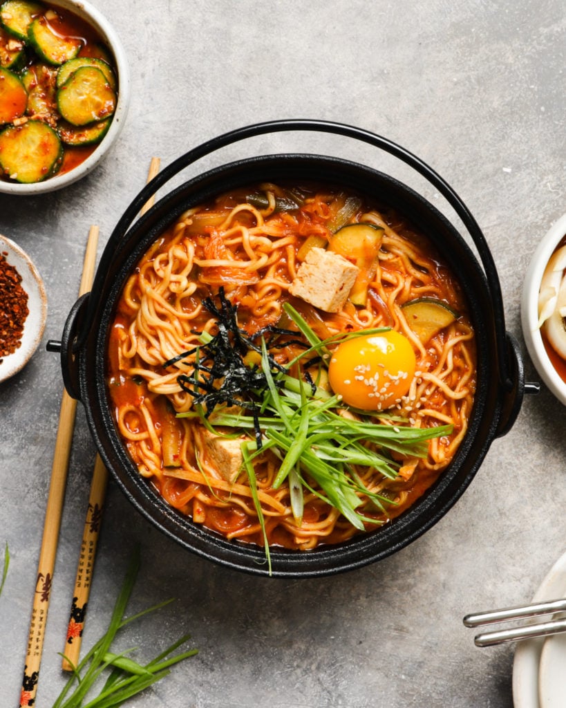 Namdong Kimchi JJigae Noodle Block 120g