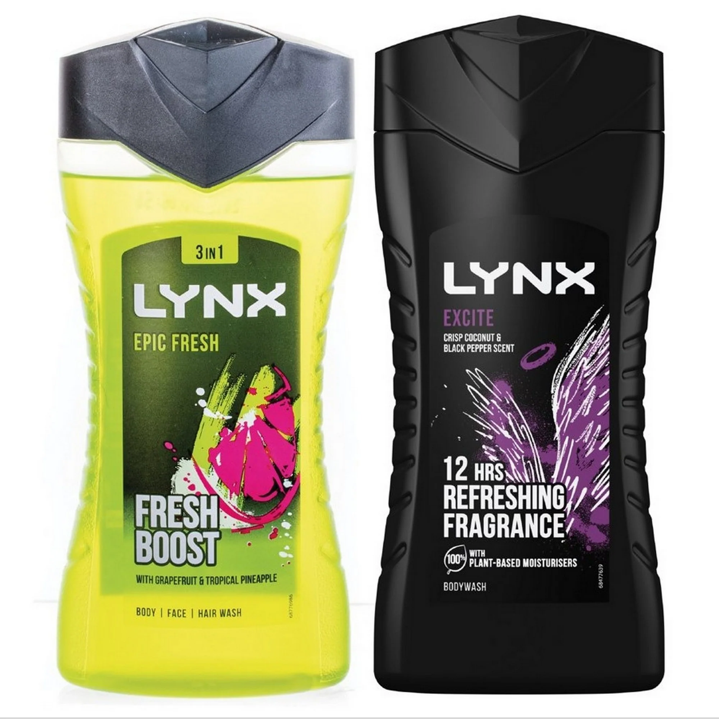 Lynx Excite Shower Gel 225ml