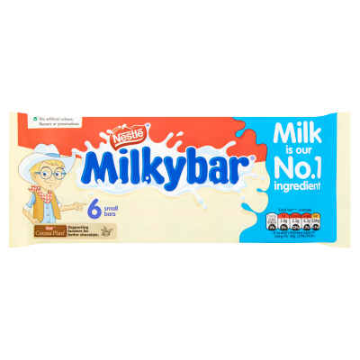 Nestle Milkybar 6x12g เนสท์เล่ มิลค์กี้บาร์ 6x12g