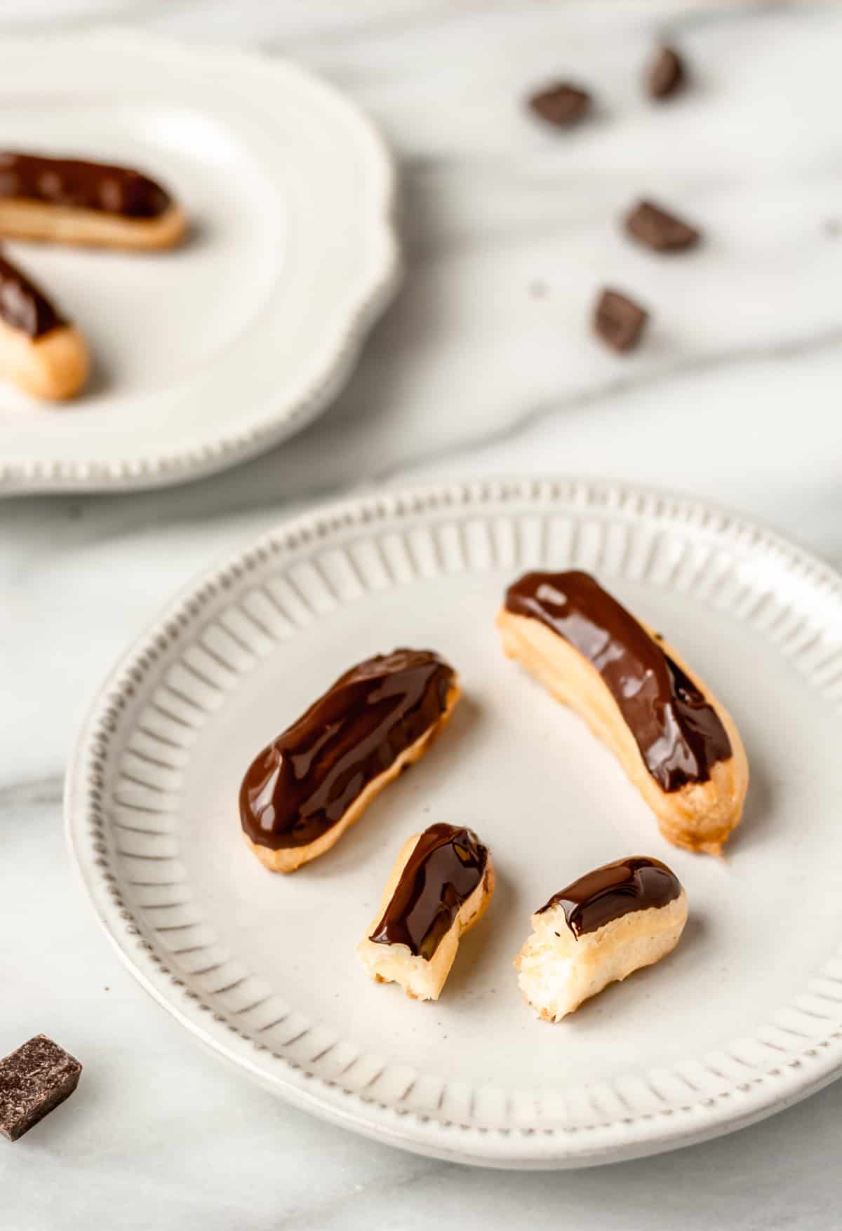 Iceland Mini Chocolate Eclairs 12 Pack 140g