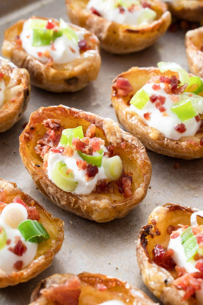 Bannisters Farm 4 Cheese & Bacon Potato Skins 260g