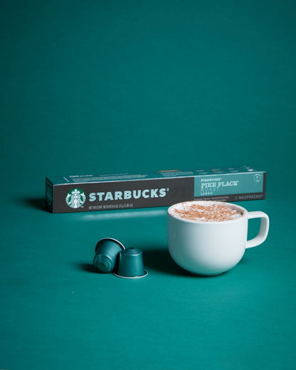 Starbucks Nespresso Pike Place Roast Lungo Coffee 10 Pods 53g