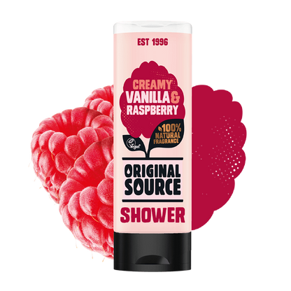 Original Source Vanilla Milk & Raspberry Shower Gel 250ml