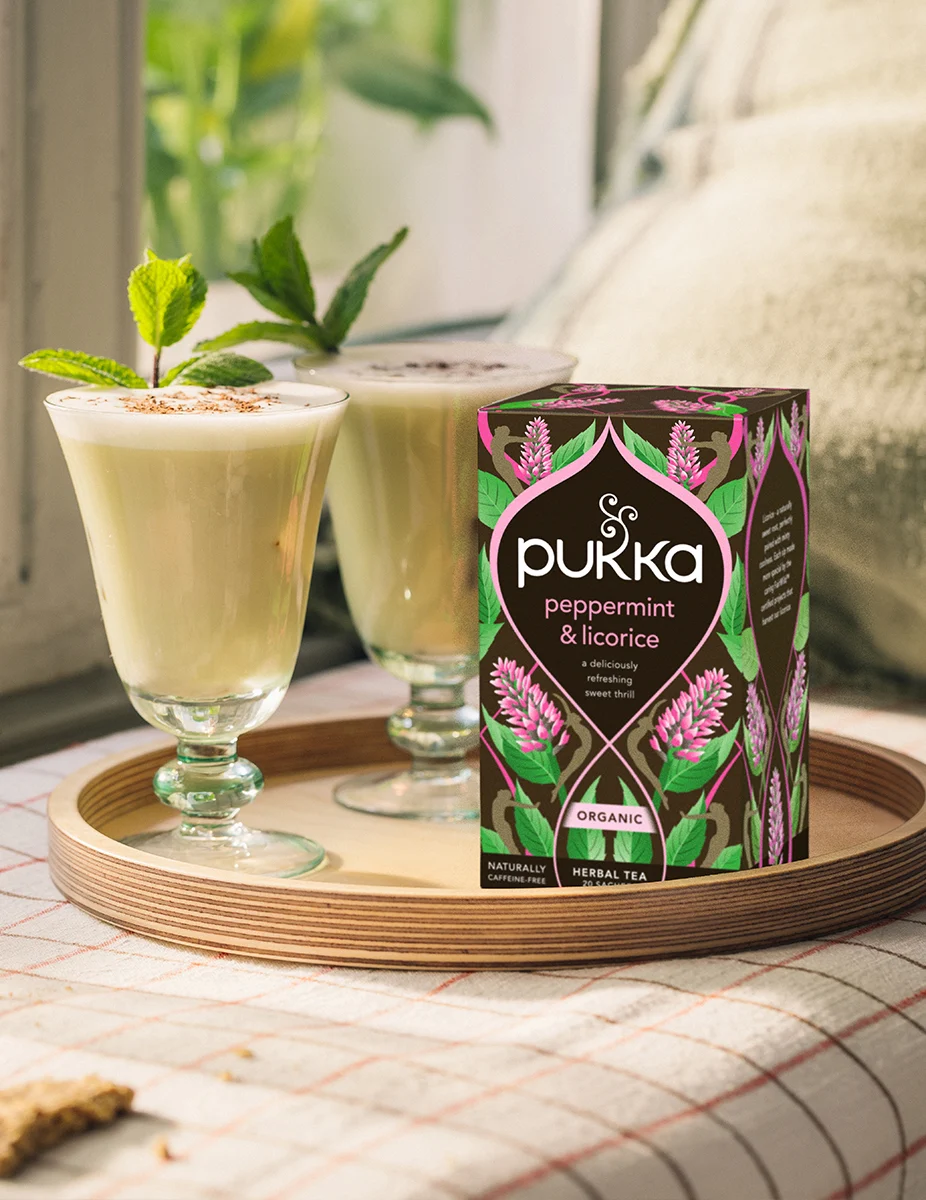 Pukka Peppermint & Licorice Herbal Tea 20pcs 30g