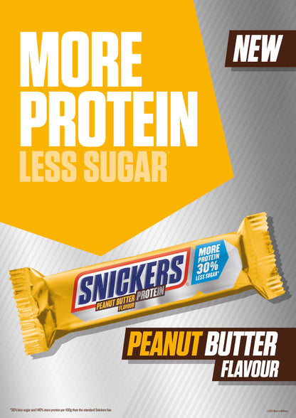 (Best Before 05Aug2026)Snickers Protein Peanut Butter Chocolate Bar 47g