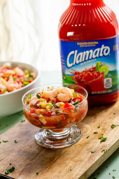 Clamato Original Tomato Cocktail 32 Oz คลามาโต น้ำค๊อกเทล รสมะเขือเทศดั้งเดิมของ 32 ออนซ์