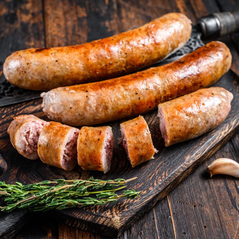 Iceland Luxury Cumberland Pork Sausages 600g ไอซ์แลนด์ ไส้กรอกหมูคัมเบอร์แลนด์สุดหรู 600 กรัม