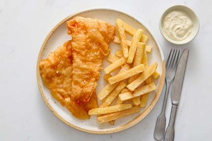 Iceland 2 Battered Fish Fillets 200g ไอซ์แลนด์ 2 ชิ้นเนื้อปลาชุบแป้งทอด 200 กรัม