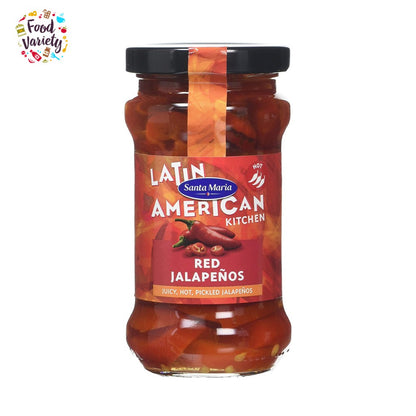 Santa Maria Latin American Kitchen Red Jalapenos 200g