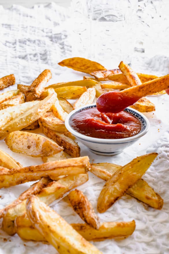 Morrisons Skin On Fries 600g