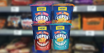 Batchelors Super Noodles Curry Flavour 75g แบทเชลเลอร์ ซุปเปอร์นู้ดเดิ้ล รสแกงกะหรี่ 75 กรัม