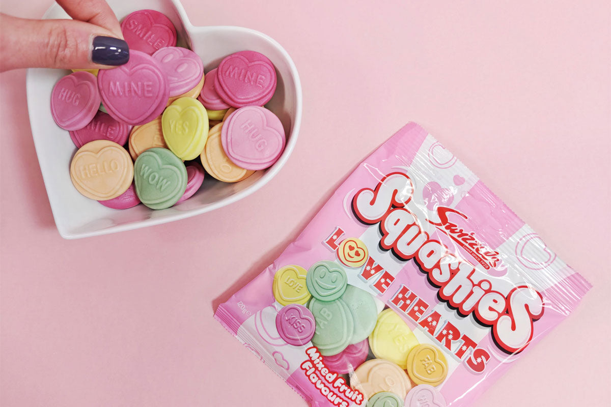 Swizzels Love Hearts Squashies 120g