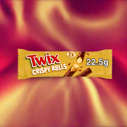 [BestBefore-10Aug2025] Twix Caramel Crispy Rolls 22.5g