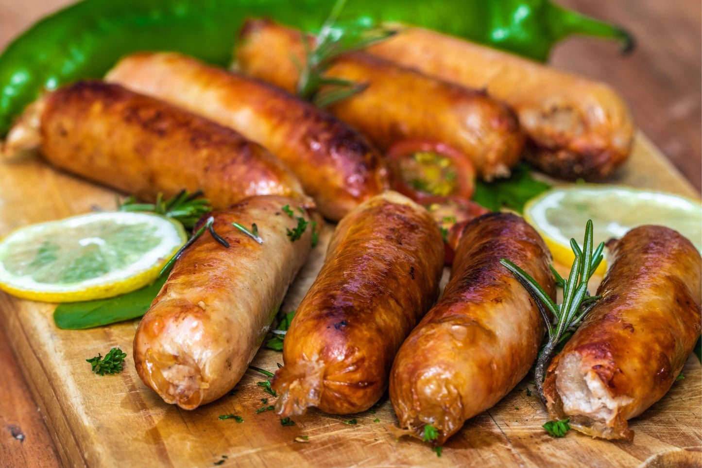 [Best Before 3/May/2024 ] Iceland 10 Pork Sausages 400g ไอซ์แลนด์ ไส้กรอกหมู 10 ชิ้น 400 กรัม