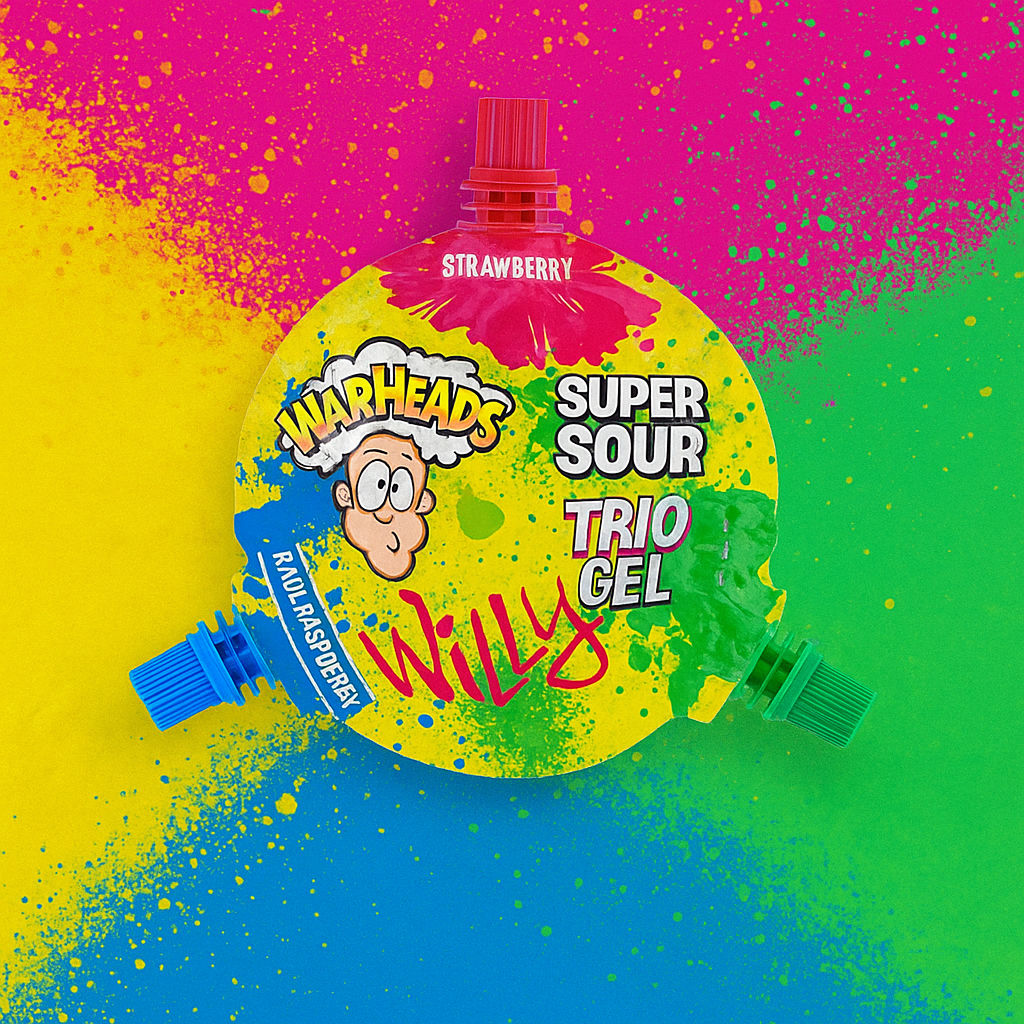 Warheads Super Sour Trio Wheel 51g