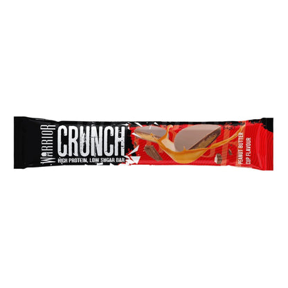 Warrior Crunch Protein Bar Peanut Butter Cup Flavour 64g วอริเออร์ ครันช์ โปรตีนบาร์ รสเนยถั่ว คัพ 64 กรัม