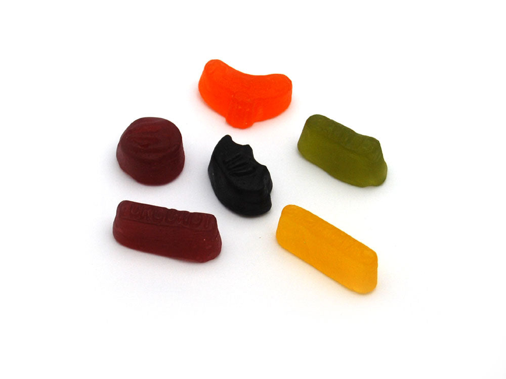 Taveners British Wine Gums Lollies 165g