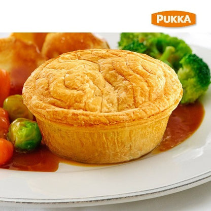 Pukka Steak And Kidney Pie 210g ปุกก้า สเต็ก และ พายไต 210 กรัม