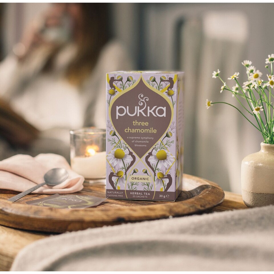 Pukka Organic Three Chamomile Herbal Tea 20 sachets