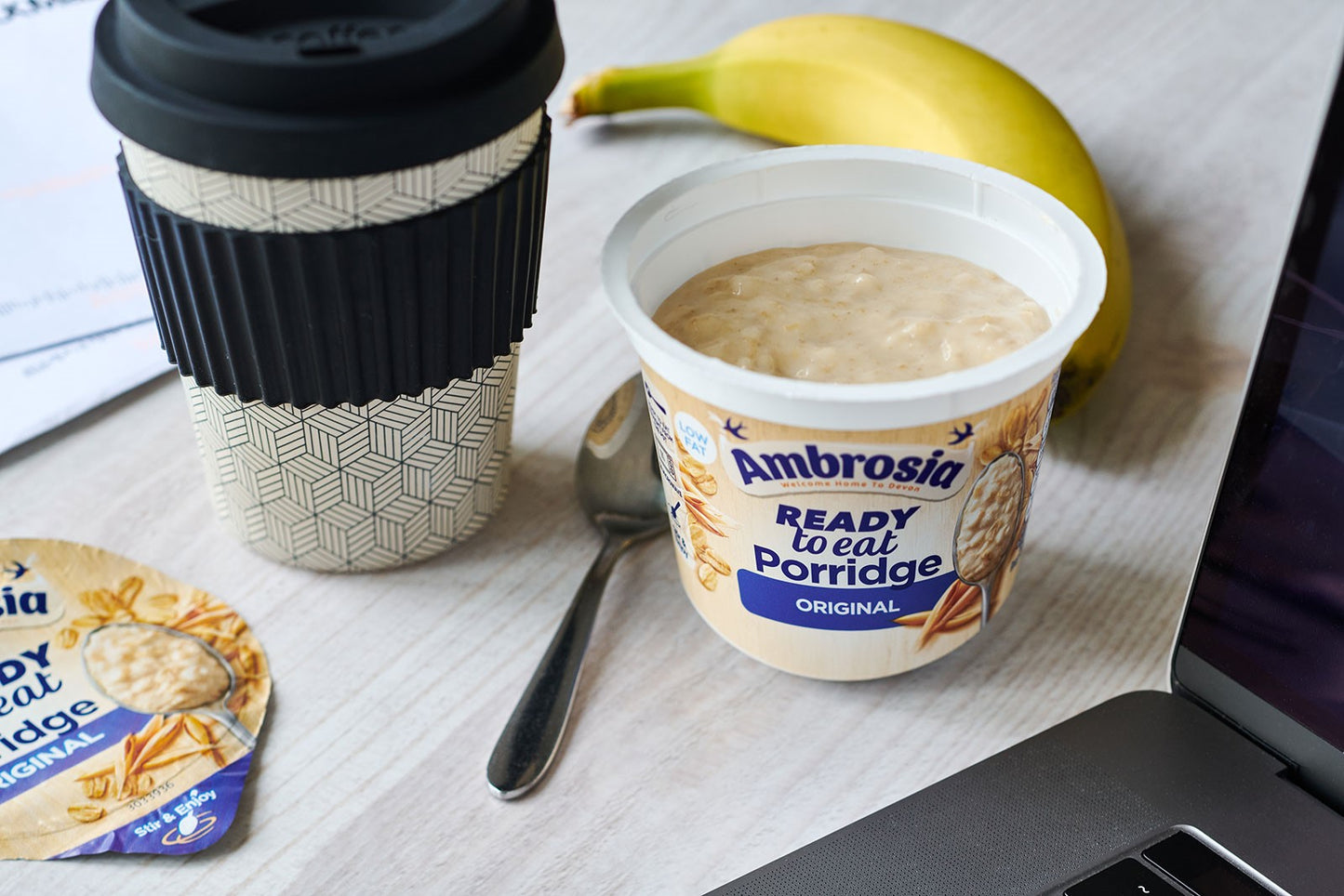 [Best Before 31-Dec-24]  Ambrosia Ready to Eat Porridge Original Low Fat 210g