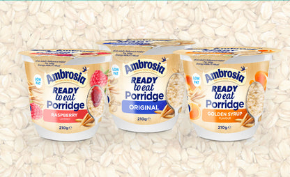 [Best Before 31-Dec-24]  Ambrosia Ready to Eat Porridge Original Low Fat 210g