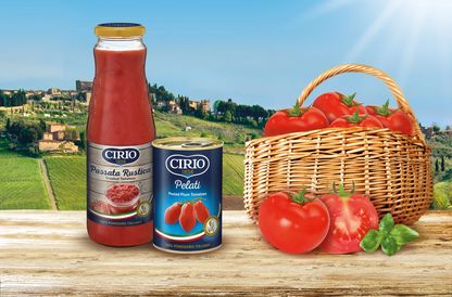 Cirio Whole Peeled Plum Tomatoes 400g