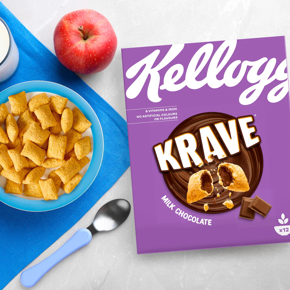 Kelloggs Krave Milk Chocolate 410g