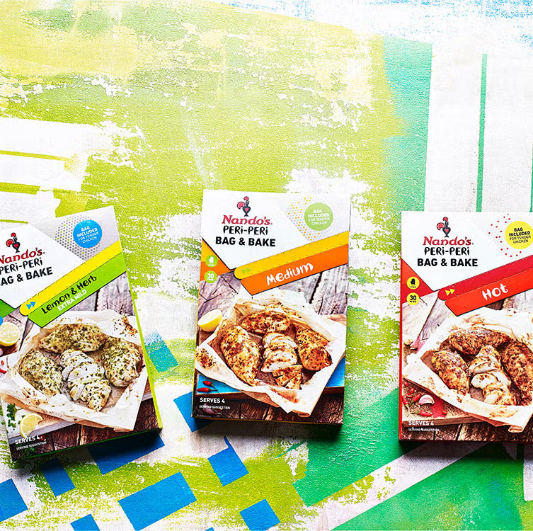 Nandos Peri Peri Bag & Bake Medium Peri Peri Powder Mix 20g