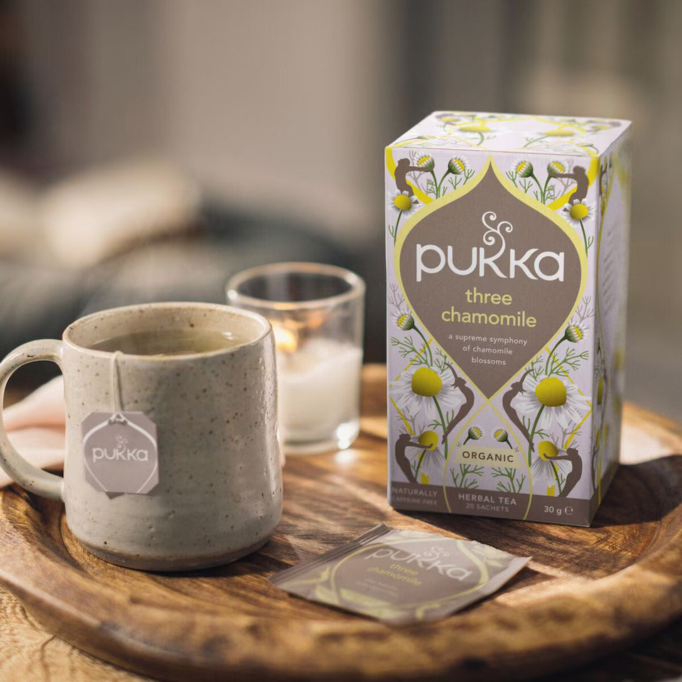 Pukka Organic Three Chamomile Herbal Tea 20 sachets