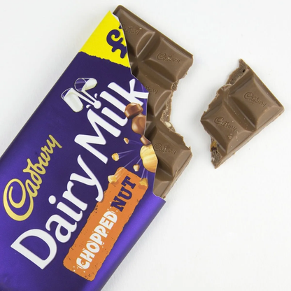 Cadbury Dairy Milk Chopped Nut Bar 95g