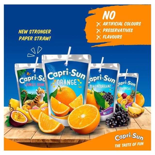 [BestBefore-30Nov2025] Capri-Sun Tropical 4 pack 200ml