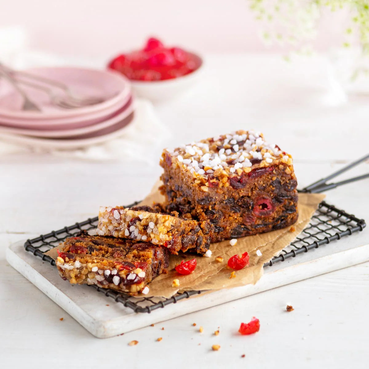 Crossroads Cottage Bakery Cherry & Almond Fruit Cake