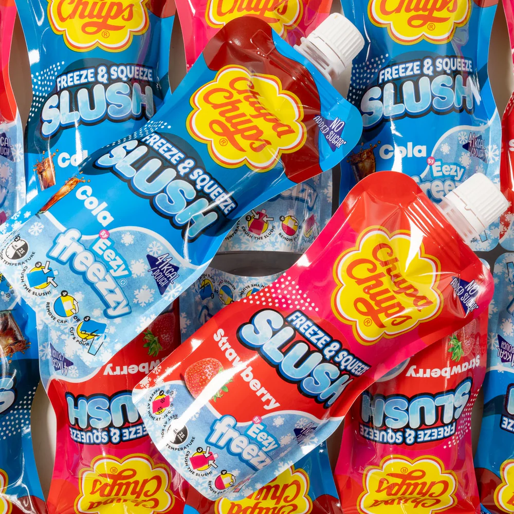 [BestBefore-28Nov2025] Chupa Chups Cola Slush Pouch 250g