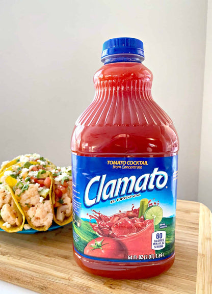 Clamato Original Tomato Cocktail 32 Oz คลามาโต น้ำค๊อกเทล รสมะเขือเทศดั้งเดิมของ 32 ออนซ์