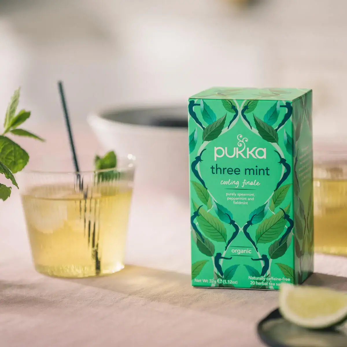 Pukka Three Mint Herbal Tea 20pcs 32g