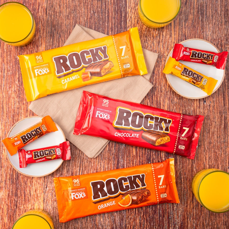 [BestBefore-22Nov2025] Fox's 5 Rocky Chocolate Biscuit Bars 95g