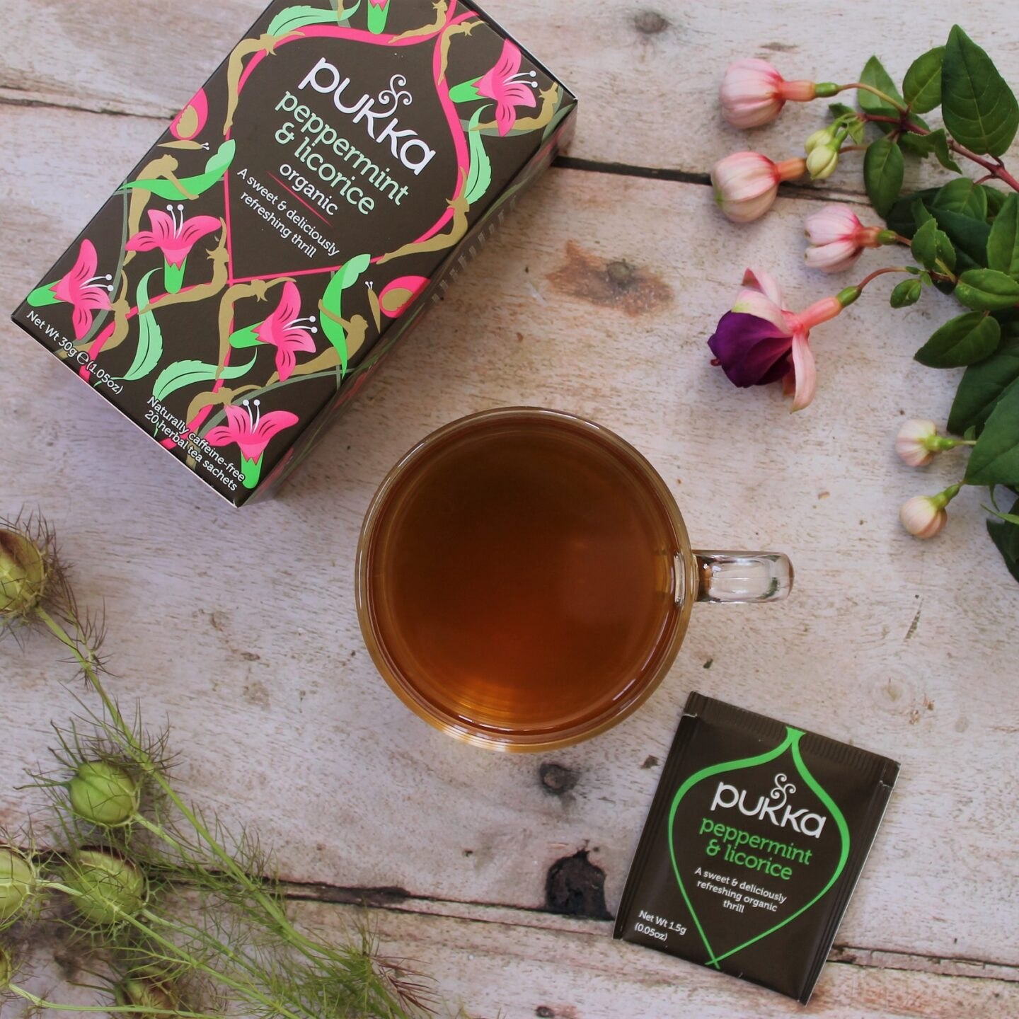 Pukka Peppermint & Licorice Herbal Tea 20pcs 30g