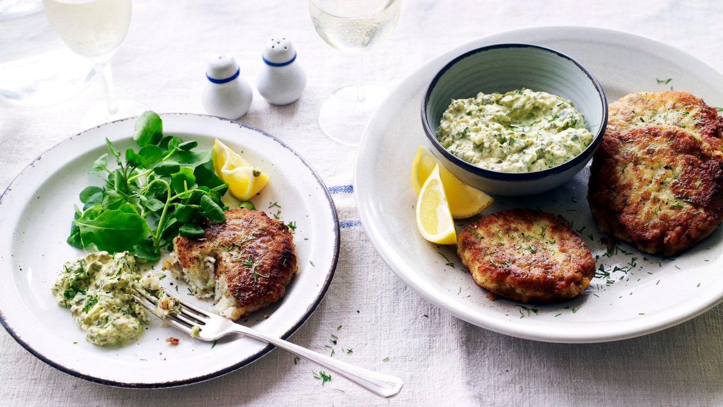 Morrisons 2 Cod & Chive Fish Cakes 230g
