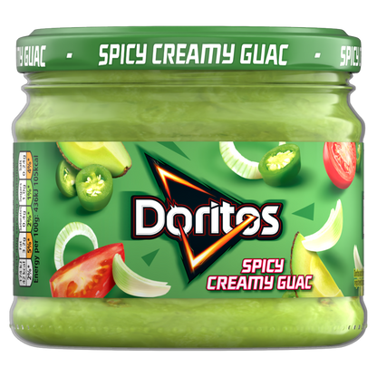 Doritos Spicy Creamy Guacamole Sharing Dip 270g โดริโทส น้ำจิ้มกัวคาโมเล่ รสสไปซี่ครีม 270 กรัม