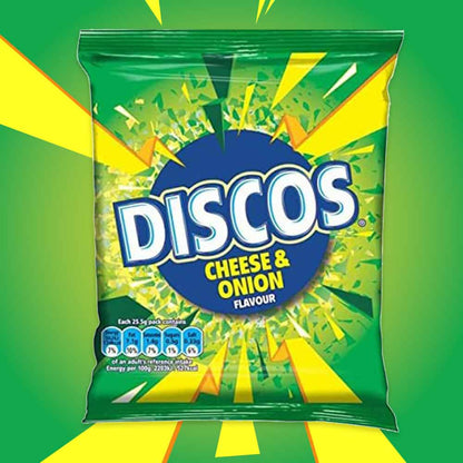 Discos Cheese & Onion Grab Bag Crisps 50g