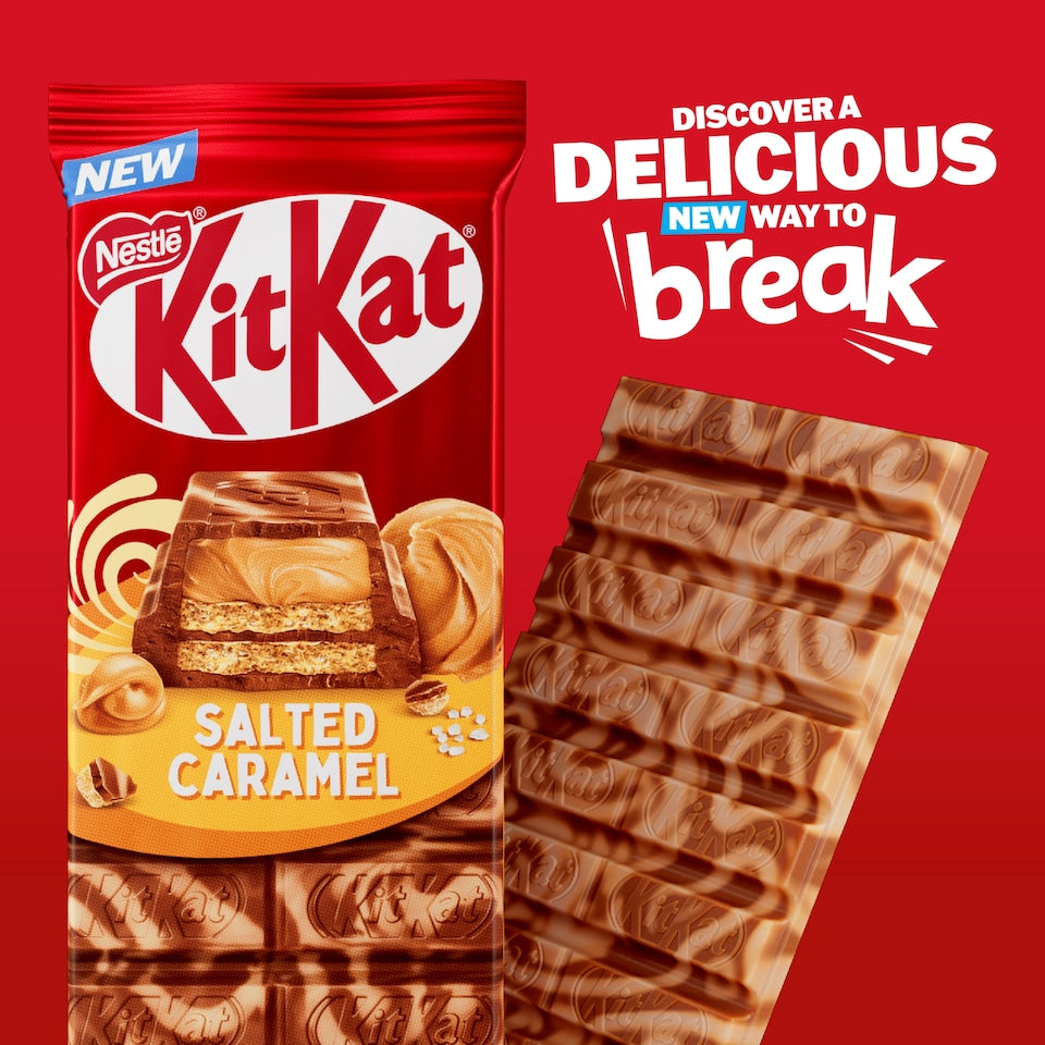 Nestle KitKat Salted Caramel Sharing Block 99g
