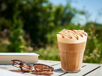 [BestBefore-30Aug2025] Nescafe Gold Iced Salted Caramel Latte Instant Coffee 7 x 14.5g