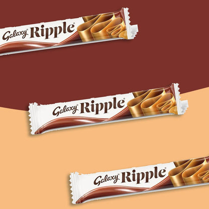 Galaxy Ripple Chocolate Bars Multipack [3x33g] 99g กาแล็กซี่ ริปเปิล ช็อกโกแลตแท่ง มัลติแพ็ค [3x33g] 99