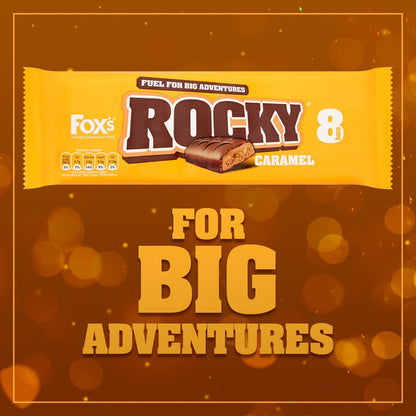 Fox's 5 Rocky Caramel Biscuit Bars 97.5g