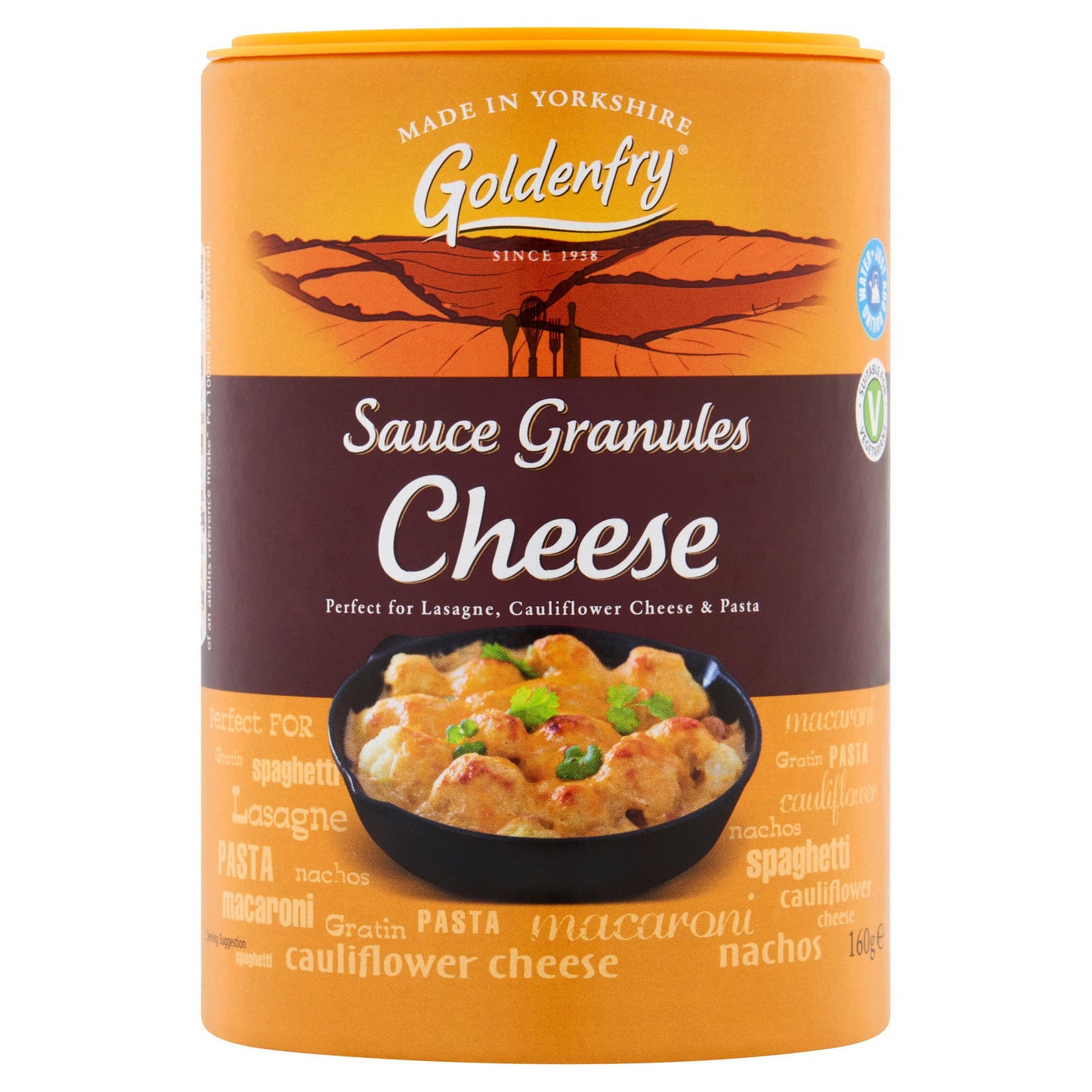 Goldenfry Sauce Granules Cheese 160g โกลเด้นฟราย ซอสกรานูลชีส 160 กรัม